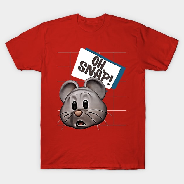 Oh, Snap! (mouse face) T-Shirt by PersianFMts